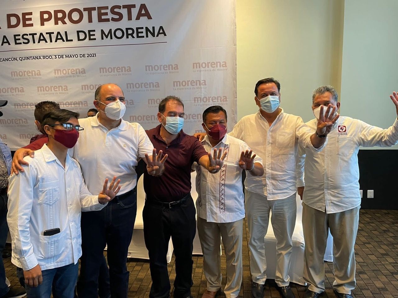 Apoya Marciano Dzul nueva dirigencia estatal de MORENA