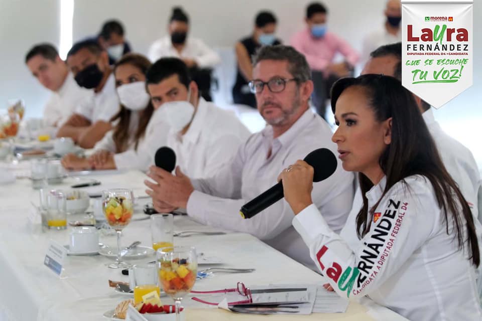 Laura dice ante el CCE que certeza y seguridad en las inversiones es prioridad en su agenda, y asegura: “No seré una diputada más; marcaré una diferencia”