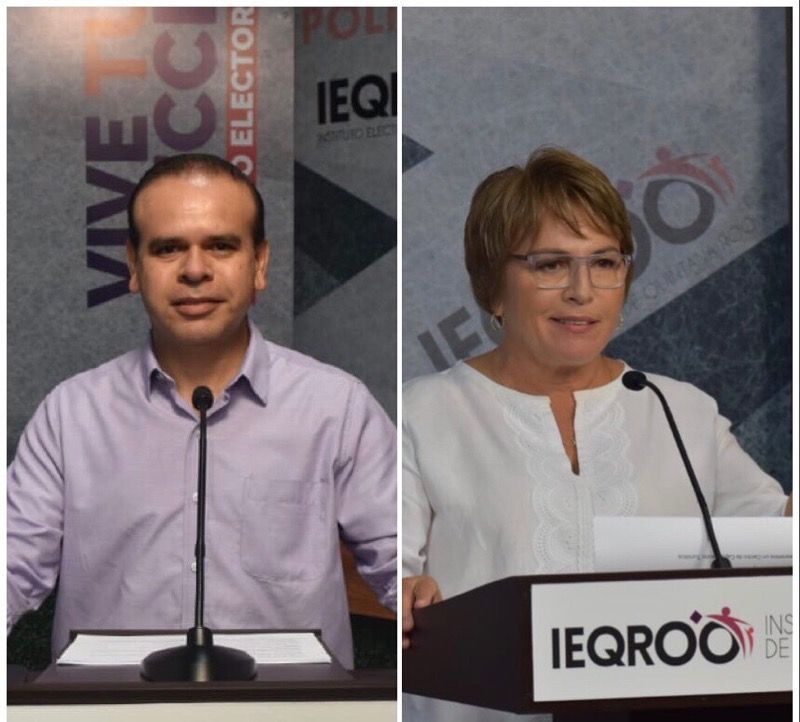 En el debate, Luis Roldán, del PES, declina a favor de Laura Beristain en Solidaridad