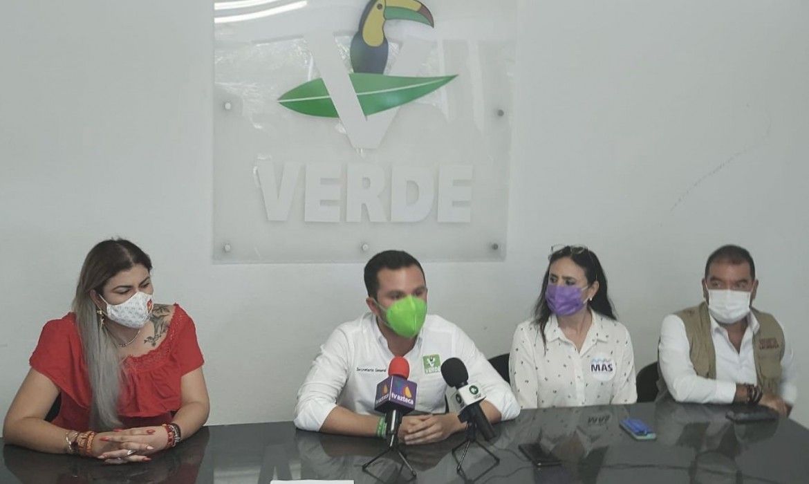 Denuncia el Verde que integrantes de Fuerza por México atacaron con armas de fuego a sus militantes