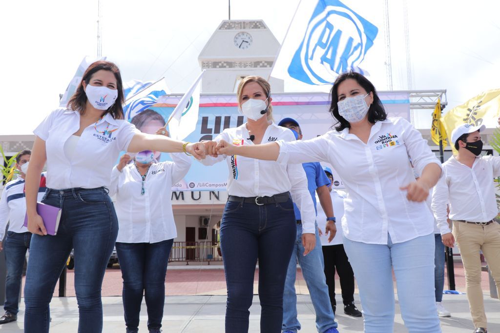 Candidatas de “Va por Quintana Roo” en Isla Mujeres y Solidaridad, garantizan un gobierno humano: Mayuli
