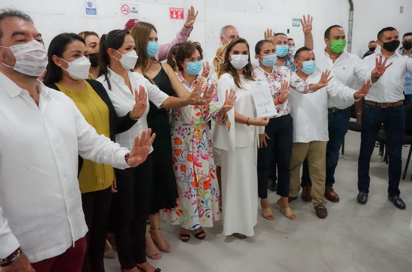 ENCUESTA | Como candidata del PAN-PRD, Marybel perdería ante Mara y la 4T por entre 20 y 35 puntos (documento)