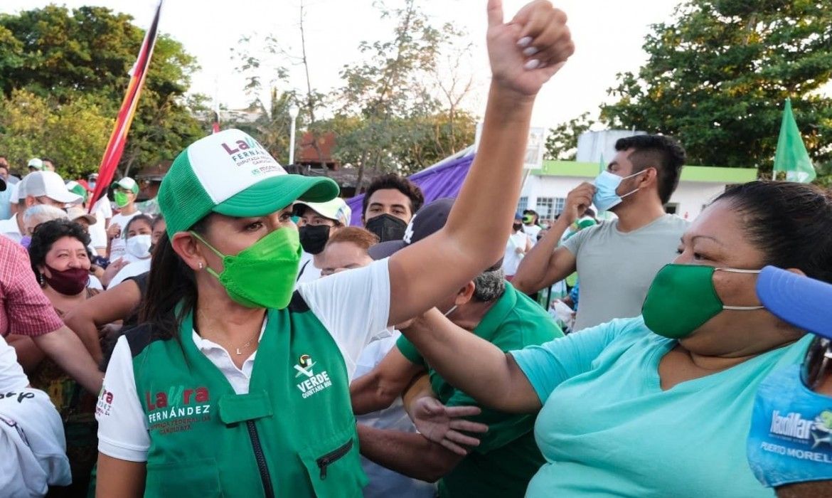 “La transformación de Quintana Roo y México ya nadie la detiene”: Laura Fernández