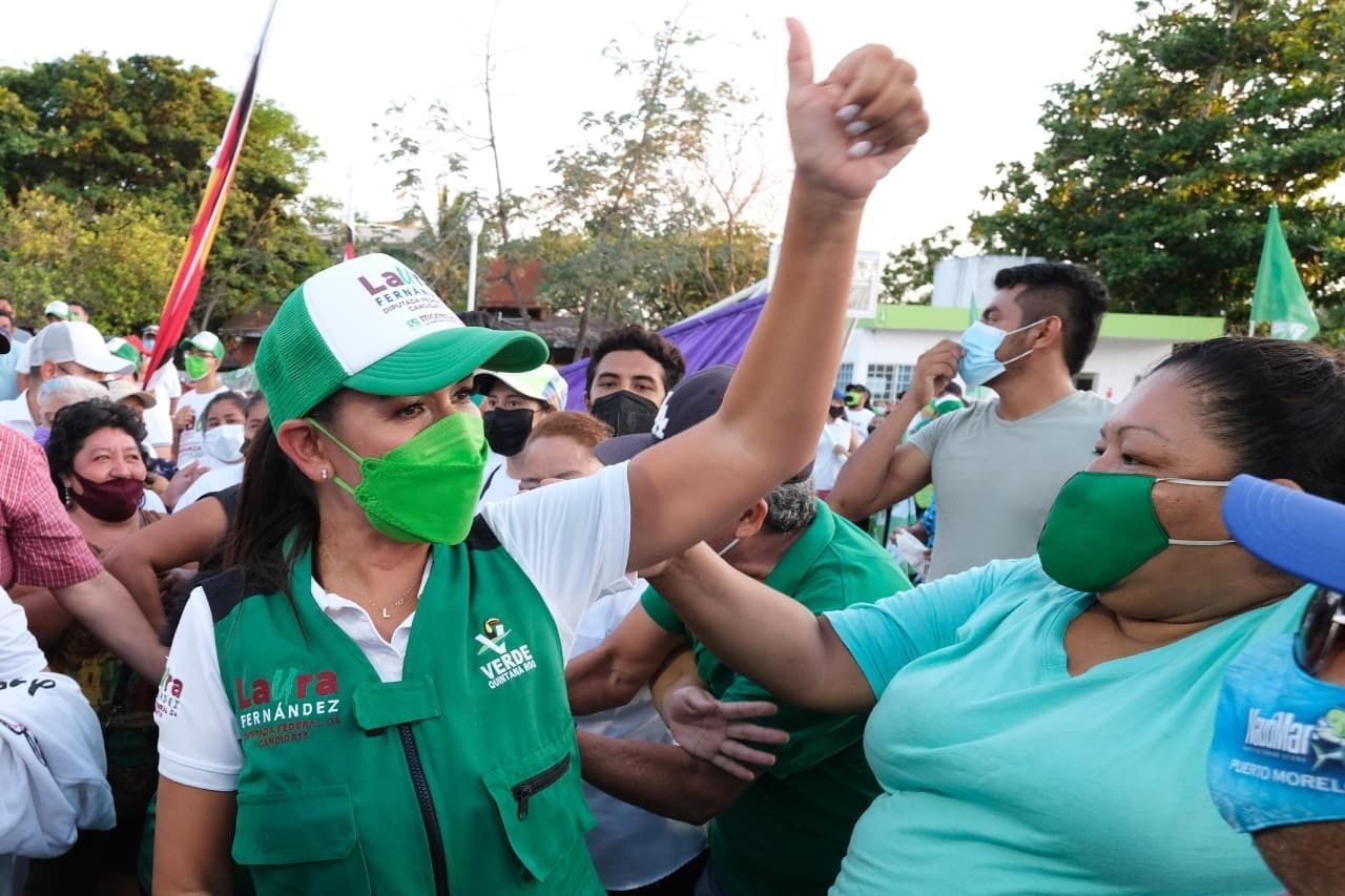 “La transformación de Quintana Roo y México ya nadie la detiene”: Laura Fernández