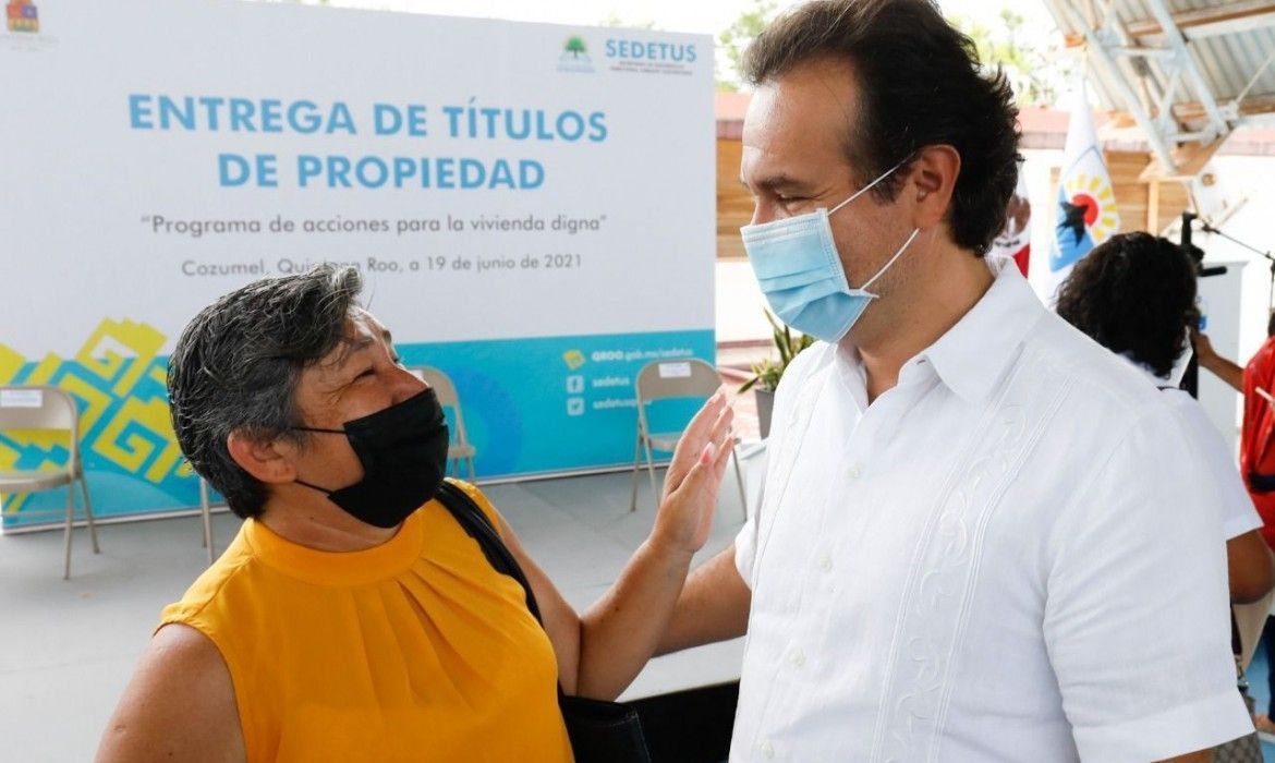 Coordinación de Estado y Municipio otorga certeza a la vivienda de los cozumeleños: Pedro Joaquín