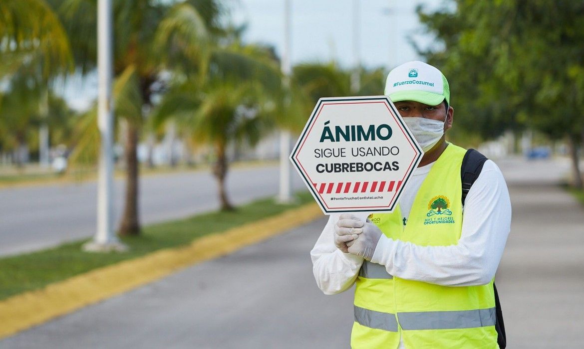 Antes de la llegada del primer crucero, Pedro Joaquín pide respetar protocolos sanitarios para avanzar en la reactivación económica de Cozumel