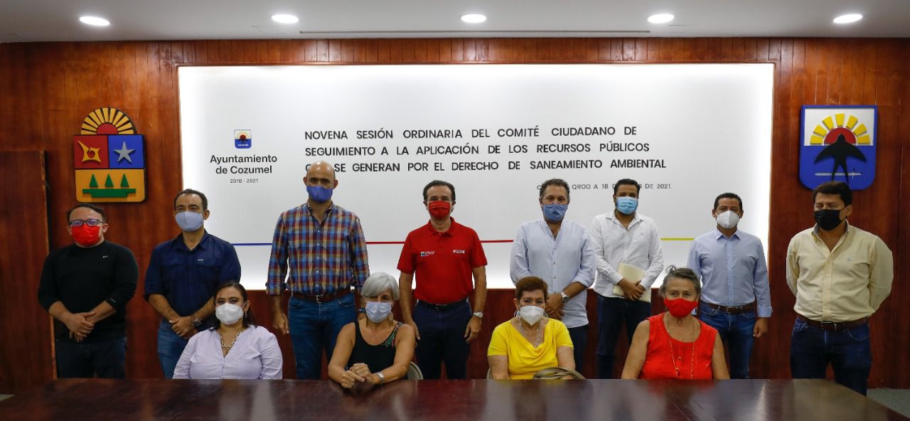 Reconocimiento del Comité Ciudadano a Pedro Joaquín por la histórica creación del Derecho de Saneamiento Ambiental