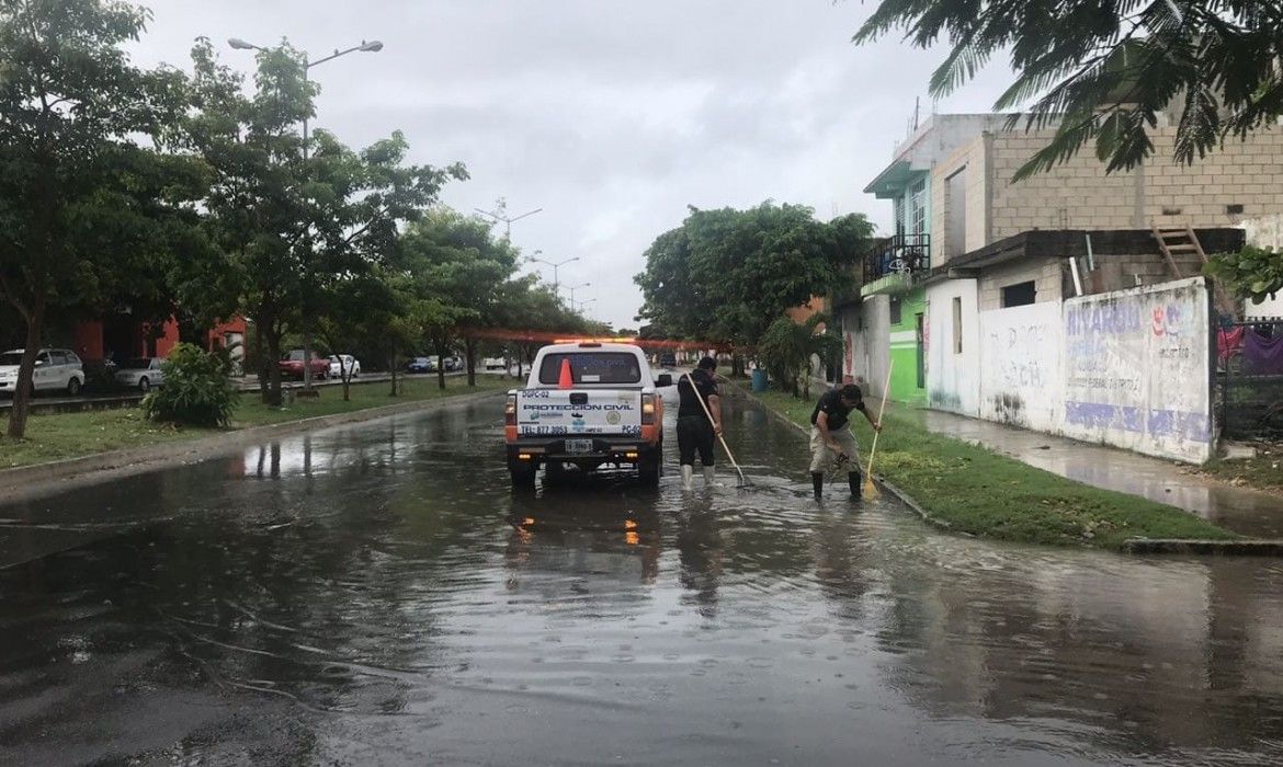 Gobierno de Solidaridad realiza acciones de prevención por temporada de lluvias