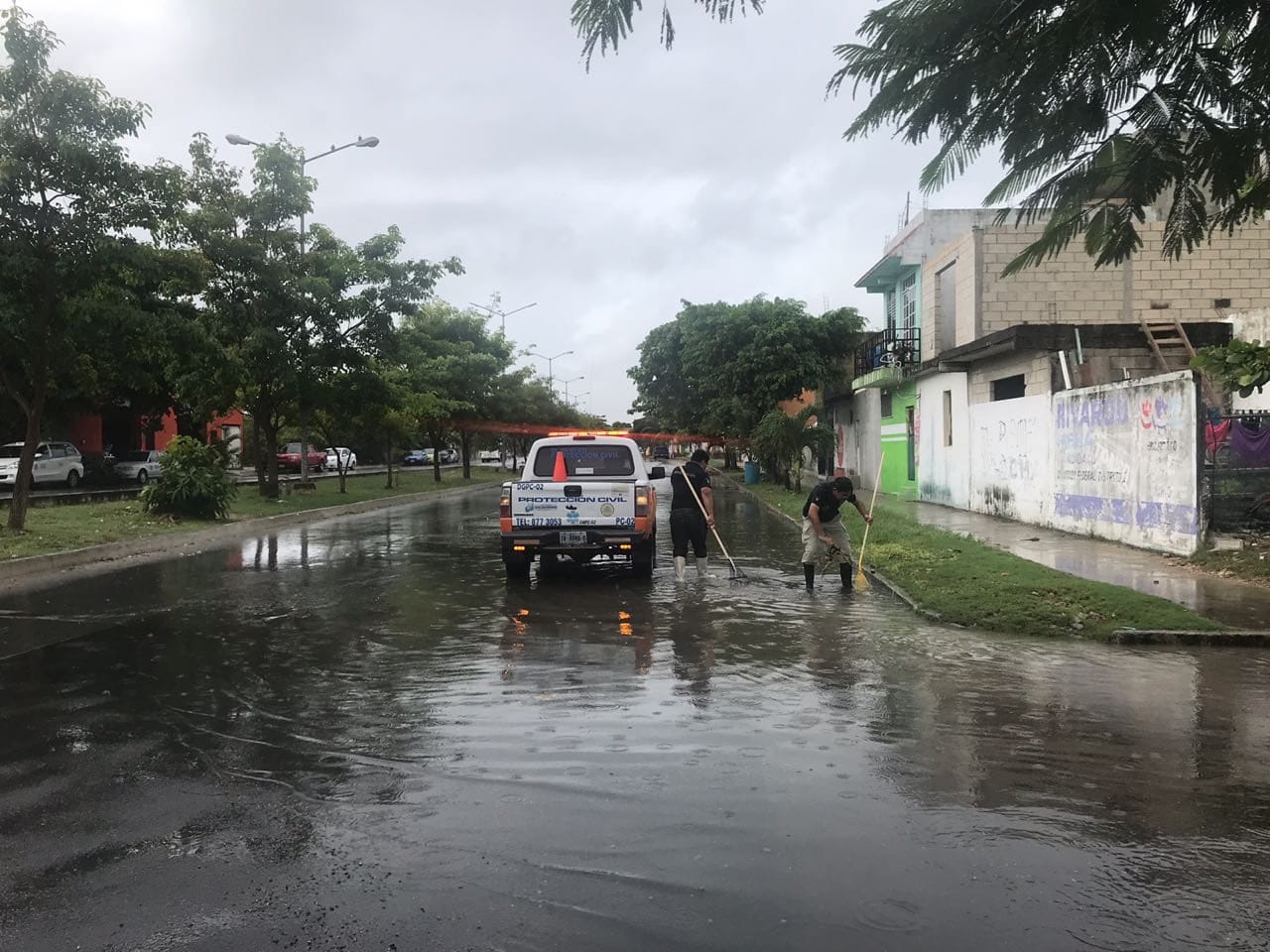 Gobierno de Solidaridad realiza acciones de prevención por temporada de lluvias