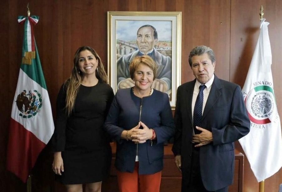 Laura se reúne con Monreal, en busca de respaldo político para pelear la elección