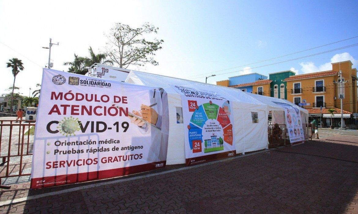 Gobierno de Solidaridad continúa con acciones preventivas contra la Covid-19