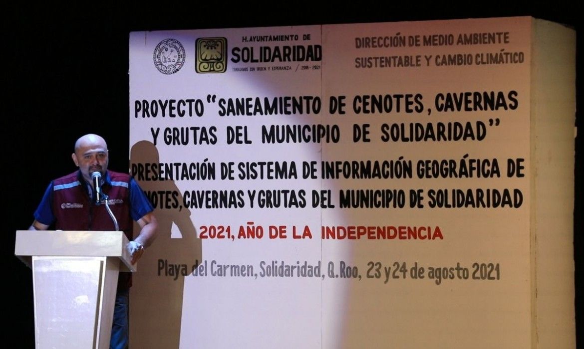 Solidaridad implementa sistema para conocer número exacto de cavernas, cenotes y grutas en el municipio