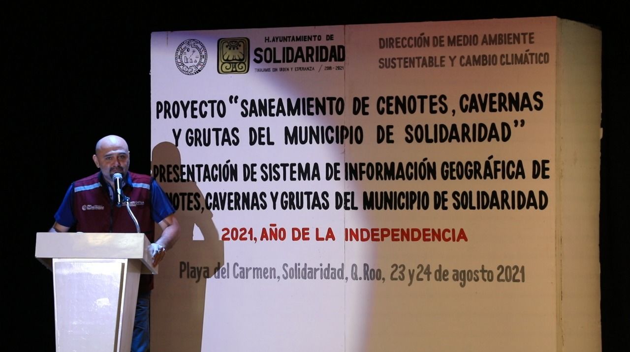 Solidaridad implementa sistema para conocer número exacto de cavernas, cenotes y grutas en el municipio