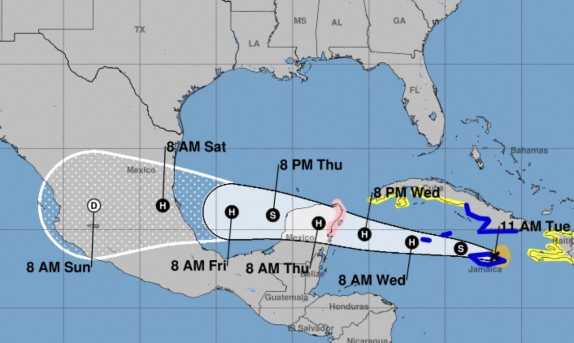 “Grace” impactaría Quintana Roo como huracán la noche de este miércoles