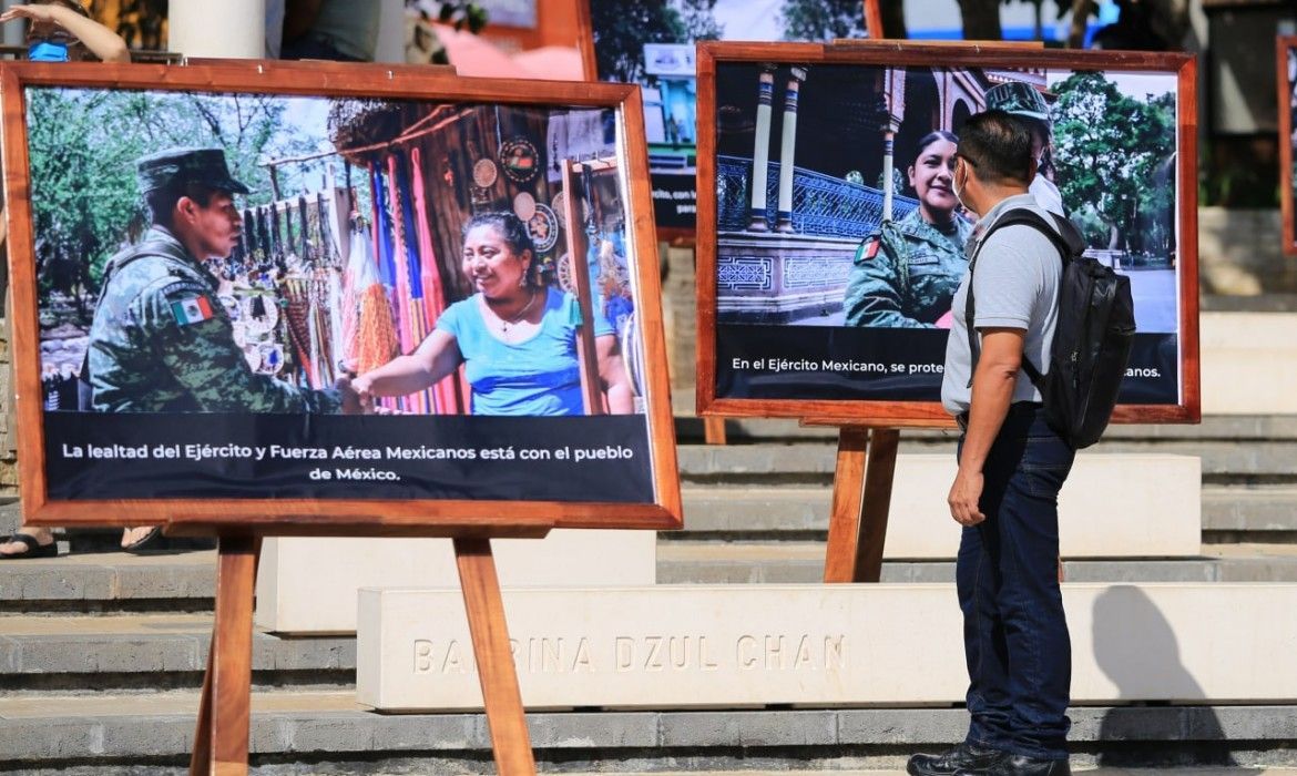 Gobierno de Solidaridad rinde homenaje al Ejército Nacional