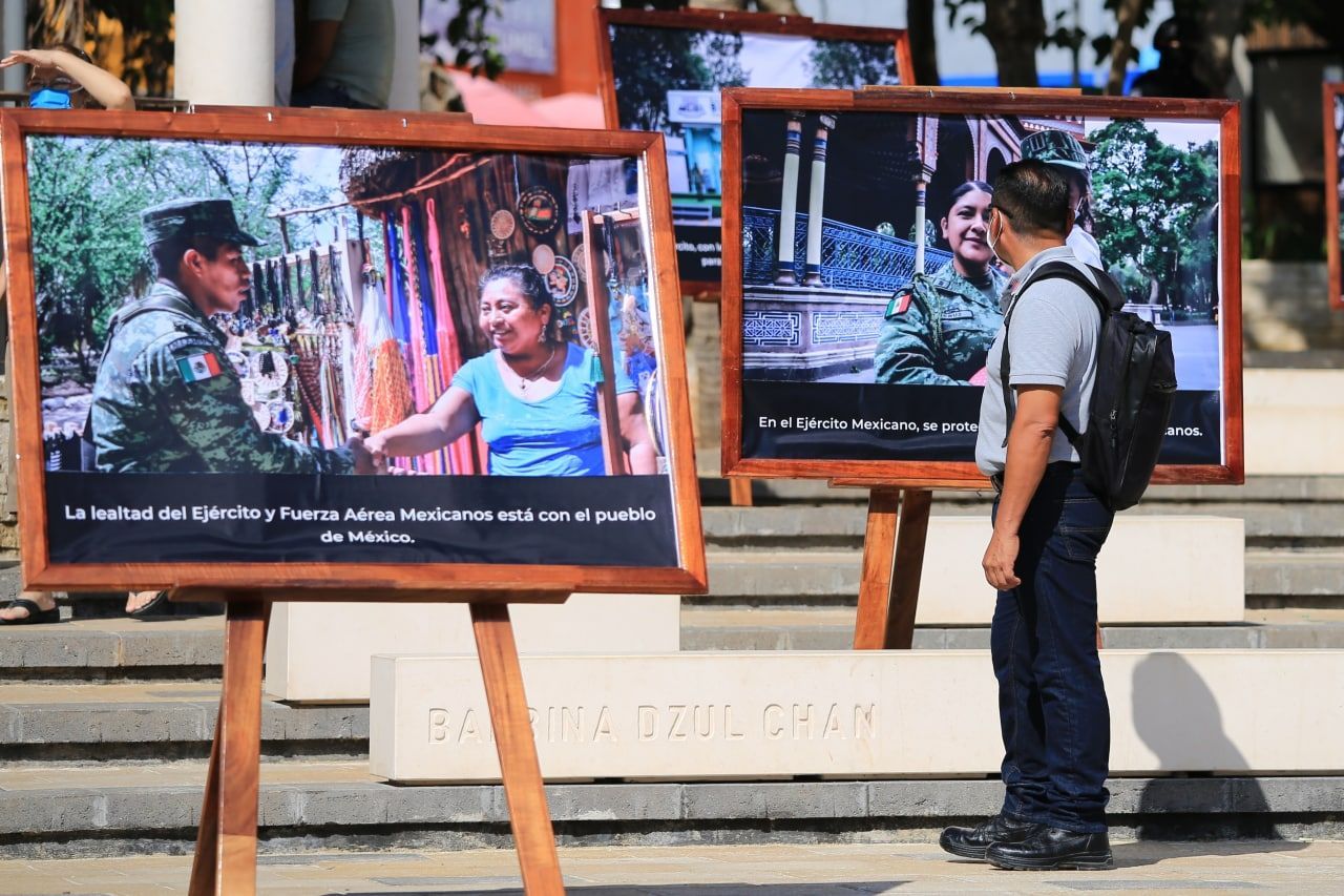 Gobierno de Solidaridad rinde homenaje al Ejército Nacional