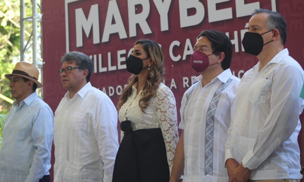 ¿RECONCILIACIÓN? Mario Delgado se muestra con Marybel, y abre más la batalla por el 22 en MORENA
