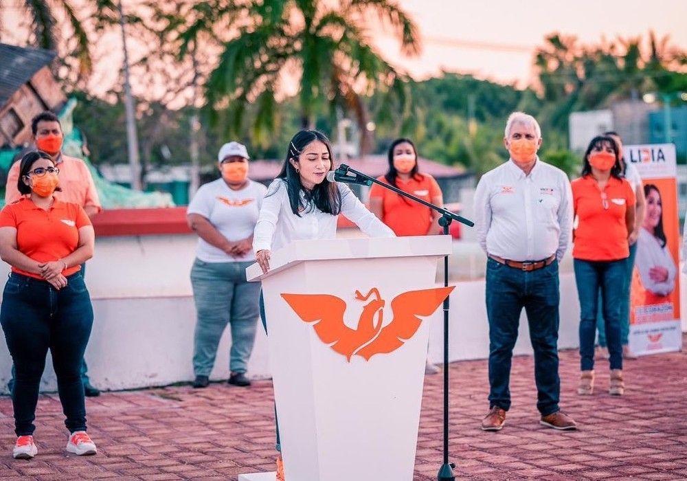 Nombra MC a Lidia Rojas nueva dirigente estatal; sale Chanito Toledo