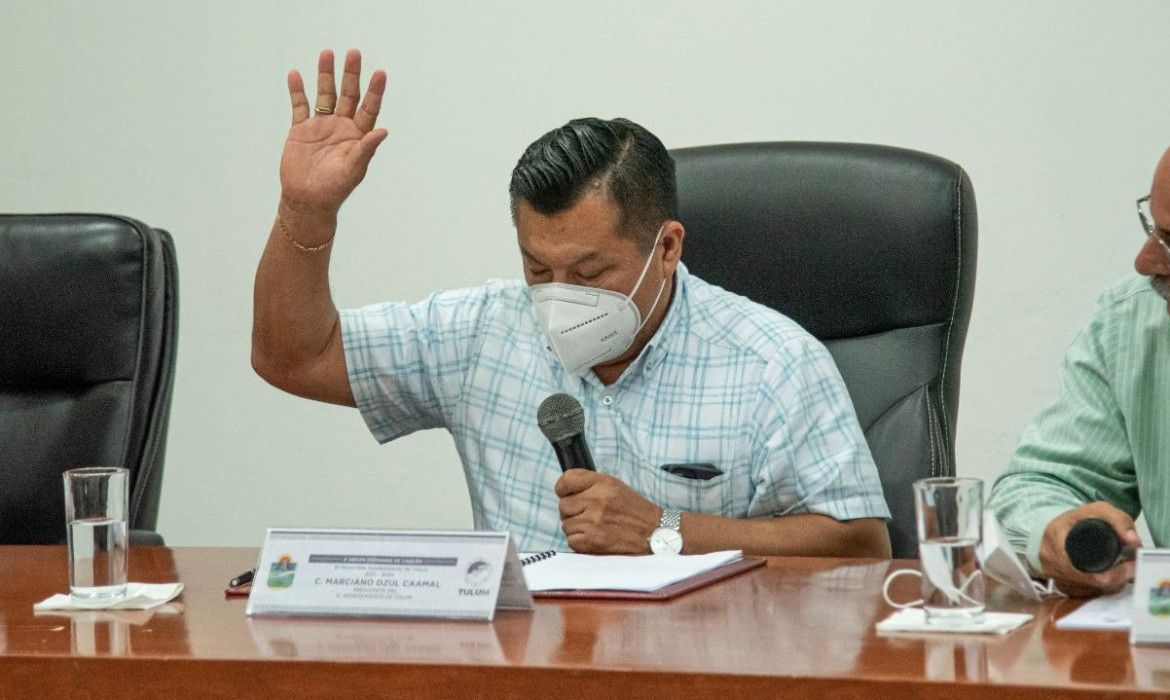 Aprueba Cabildo de Tulum POA propuesto por Marciano Dzul, y nombra a representantes jurídicos del municipio