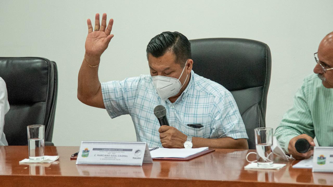 Aprueba Cabildo de Tulum POA propuesto por Marciano Dzul, y nombra a representantes jurídicos del municipio