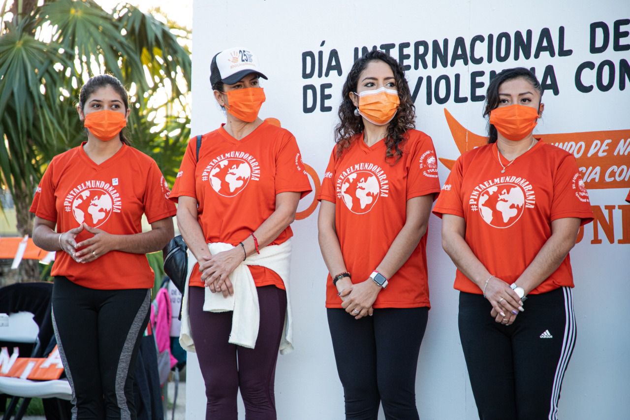 Convoca Gobierno de Marciano Dzul a la unidad para la eliminar la violencia contra la mujer