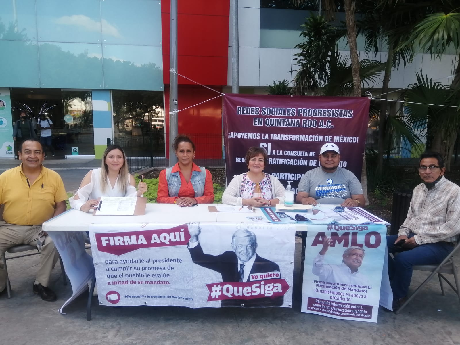 Ex militantes de RSP se suman a la ratificación de mandato