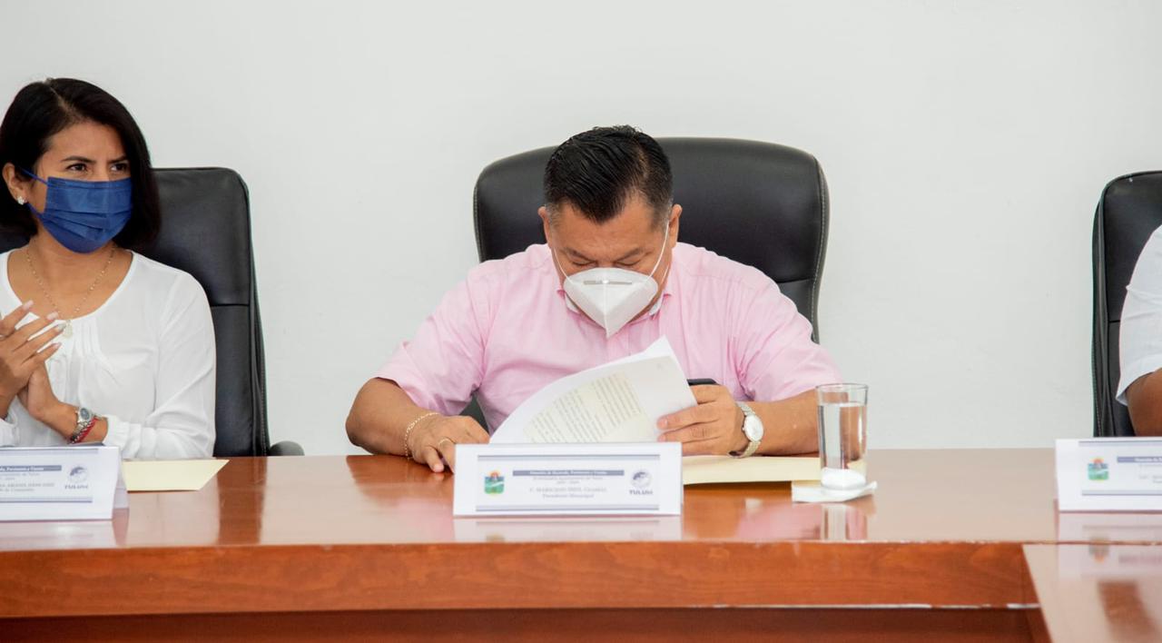 Ordena Marciano Dzul transparentar finanzas y cuenta pública de Tulum
