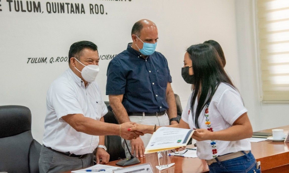 Toman protesta autoridades locales electas de Tulum