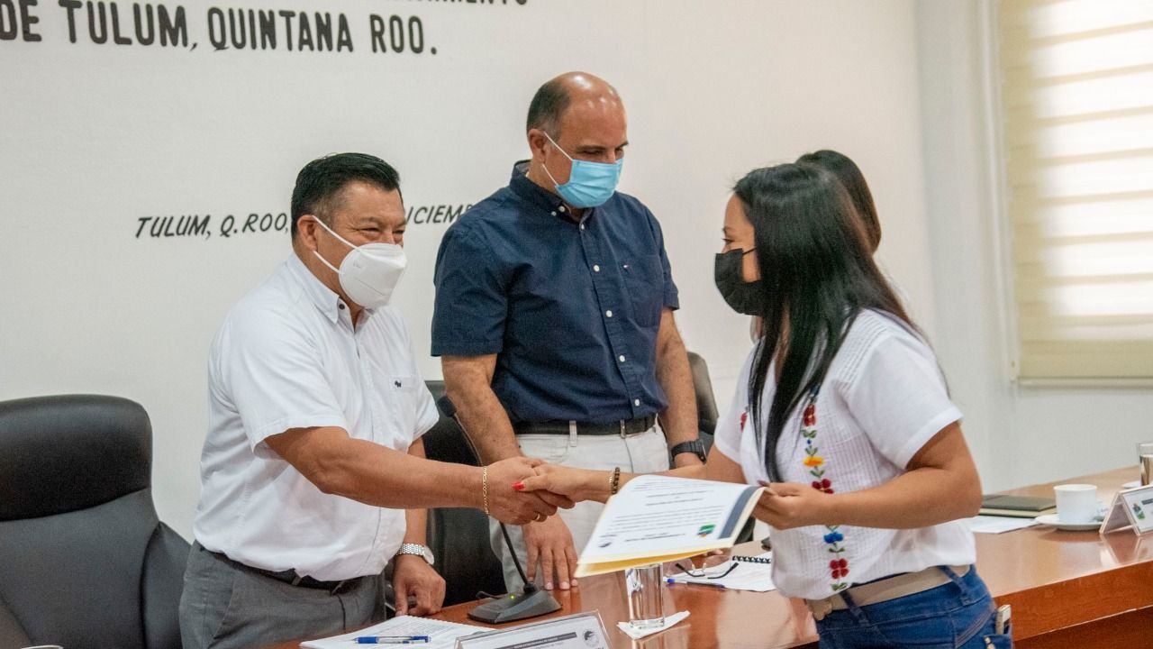 Toman protesta autoridades locales electas de Tulum