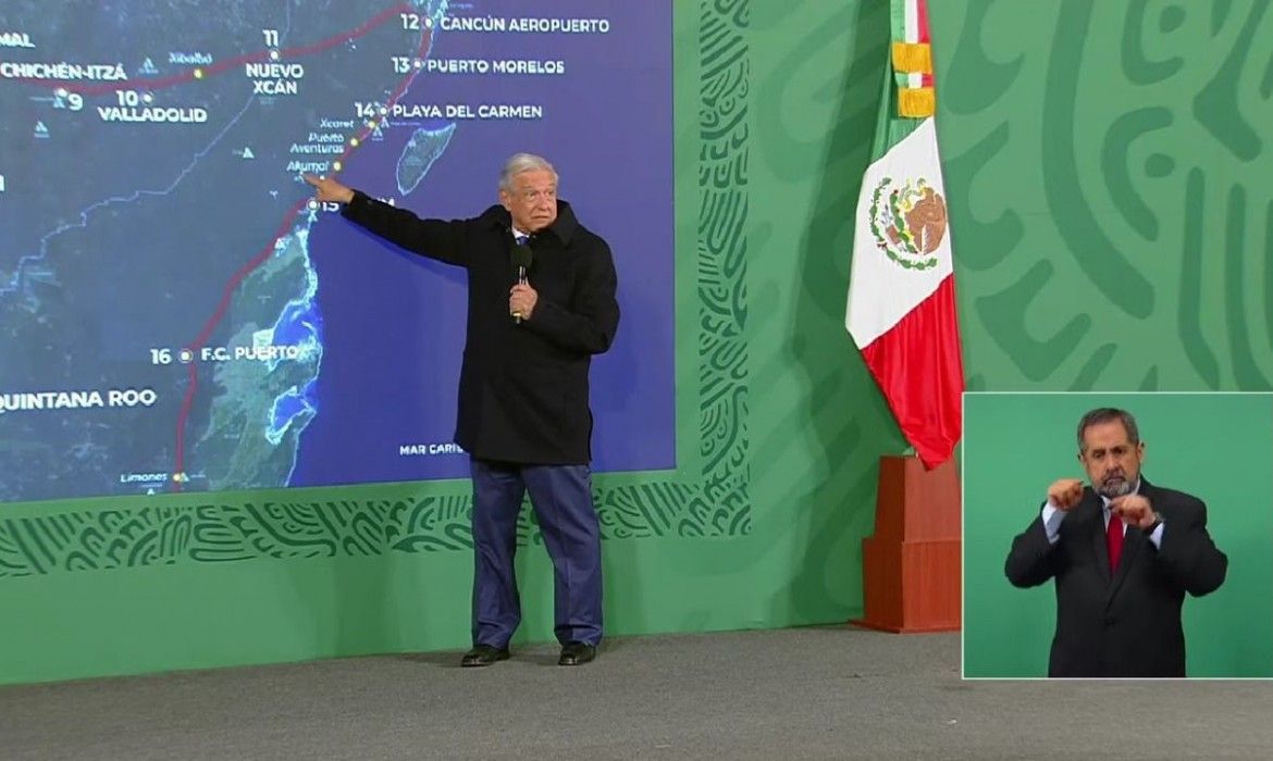 Destaca el Presidente López Obrador obras en Tulum, y anuncia que nueva reserva ecológica se llamará “Parque del Jaguar”