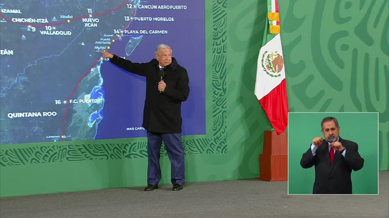 Destaca el Presidente López Obrador obras en Tulum, y anuncia que nueva reserva ecológica se llamará “Parque del Jaguar”