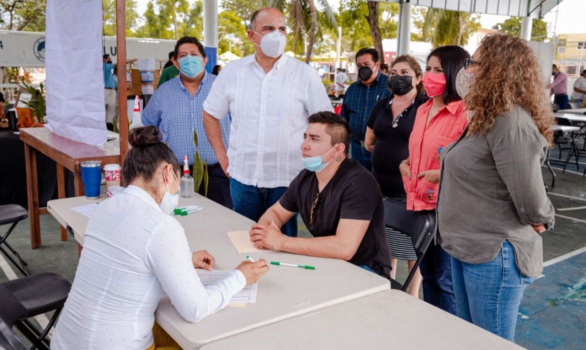 Realiza gobierno de Marciano Dzul “Segunda Feria del Empleo Municipal”, para fomentar creación de empleos