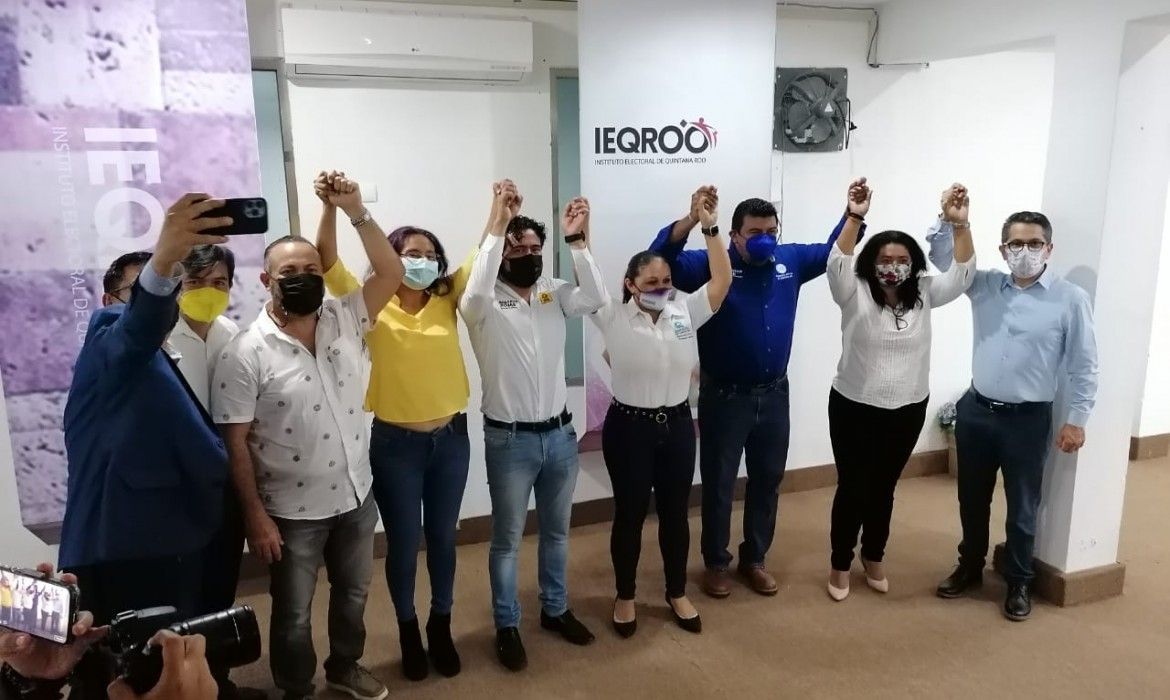 PAN-PRD confirman coalición; se suma Confianza por QR