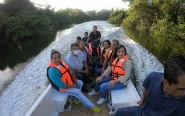 Recorre Laura Fernández la Ribera del Río Hondo
