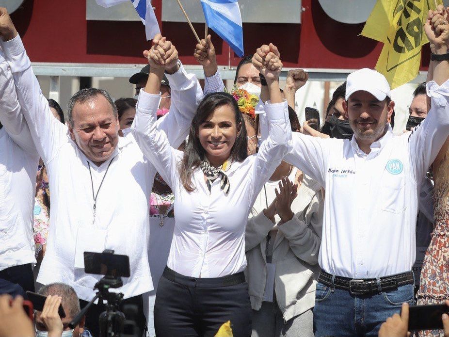 Crisis en el PAN-PRD; Laura quiere a Paoly Perera en el distrito 12, y amagó con su renuncia como candidata a gobernadora