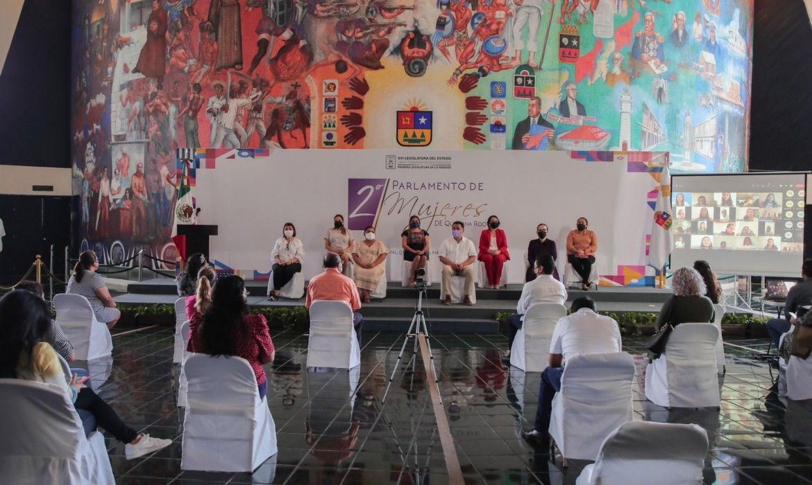 Inauguran el Segundo Parlamento de Mujeres de Quintana Roo