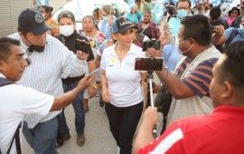 Laura pasa por Playa, y critica a Cristina Torres por los parquímetros | “Es importante votar por un gobierno responsable y que no entregue el inventario de la ciudad”, dijo