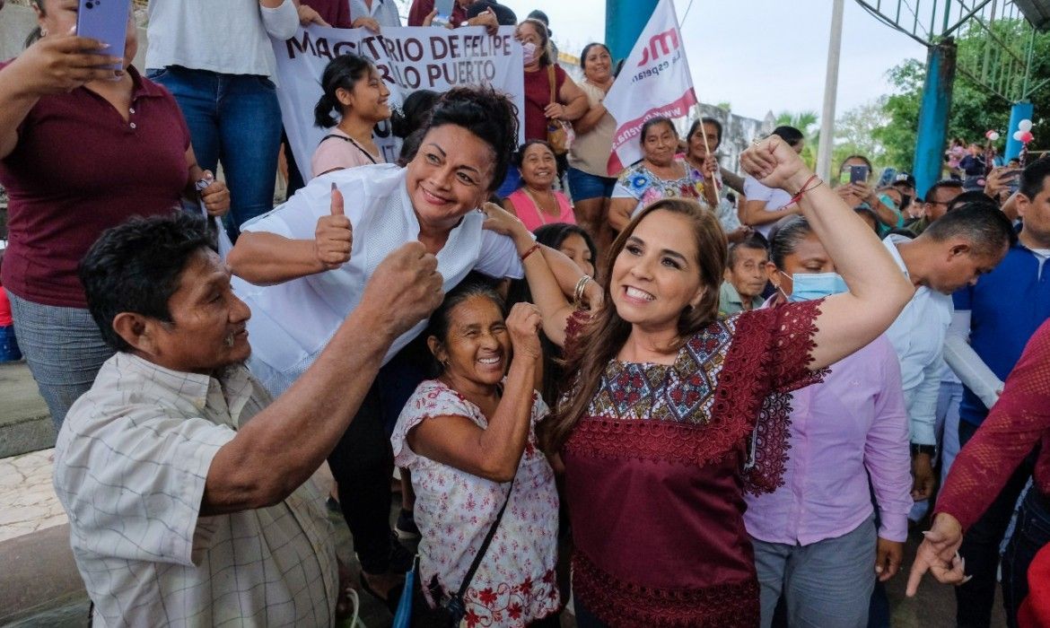 “El pueblo maya será de lo más importante en mi gobierno”: Mara Lezama