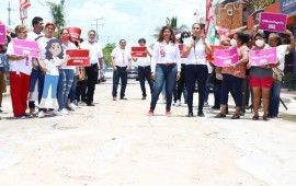 Plantea Leslie Hendricks Rubio programa estatal de pavimentación