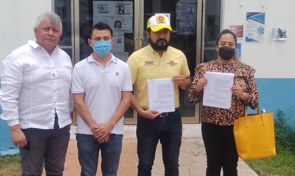 Coalición PAN-PRD denuncia penalmente a MORENA y Mara por destrucción de espectaculares