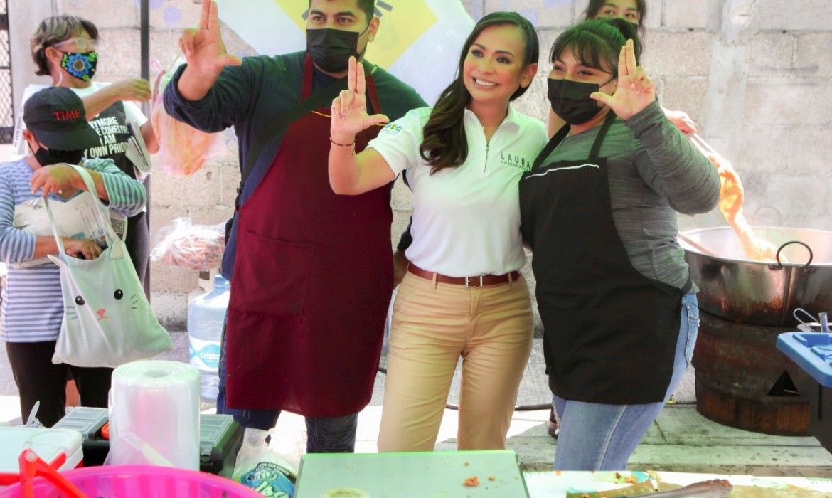 “Nos preocupa fortalecer el tejido social, fomentar la cultura y las artes, alejar a los jóvenes del ocio y vicios”: Laura Fernández