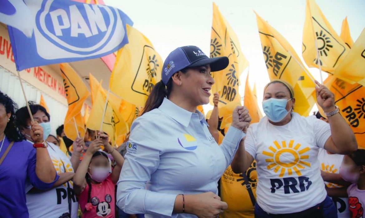 Laura Fernández afirmó que en Cancún “se vive la peor desgracia” por el mal gobierno
