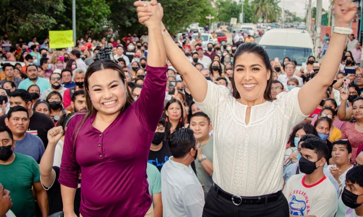 Silvia Dzul Sánchez ya es candidata de la coalición “Juntos Hacemos Historia” en el distrito 9