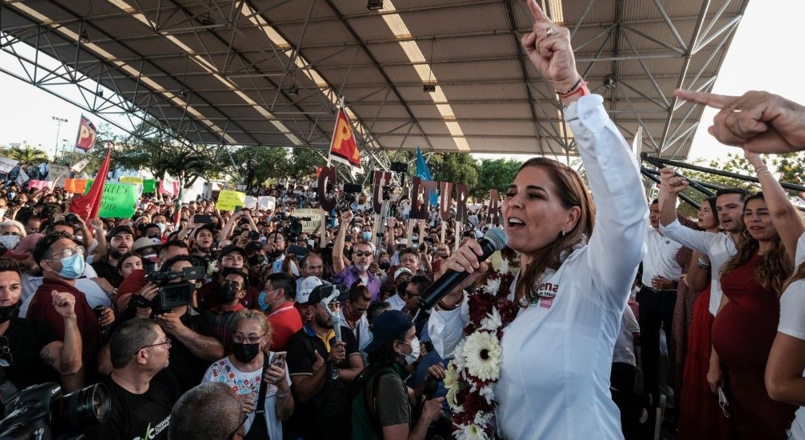 “Ya demostramos que se puede vencer a la mafia de la corrupción, ahora lo haremos en cada rincón del Estado”: Mara Lezama
