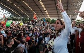 “Ya demostramos que se puede vencer a la mafia de la corrupción, ahora lo haremos en cada rincón del Estado”: Mara Lezama