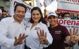 “Mara y Estefanía son garantía de triunfo”: Mario Delgado