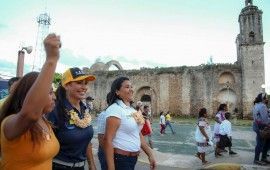 Laura Fernández se compromete a fomentar en serio el turismo alternativo en la zona maya
