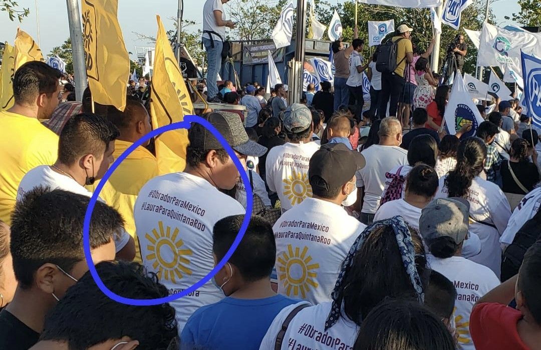 “Obrador para México; Laura para Quintana Roo” | ¿El PRD hace campaña por AMLO?