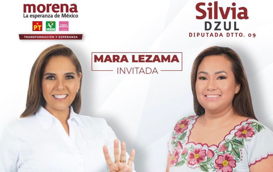 En una fuerte señal de unidad, Mara acompañará el arranque de campaña de Silvia Dzul en el D9