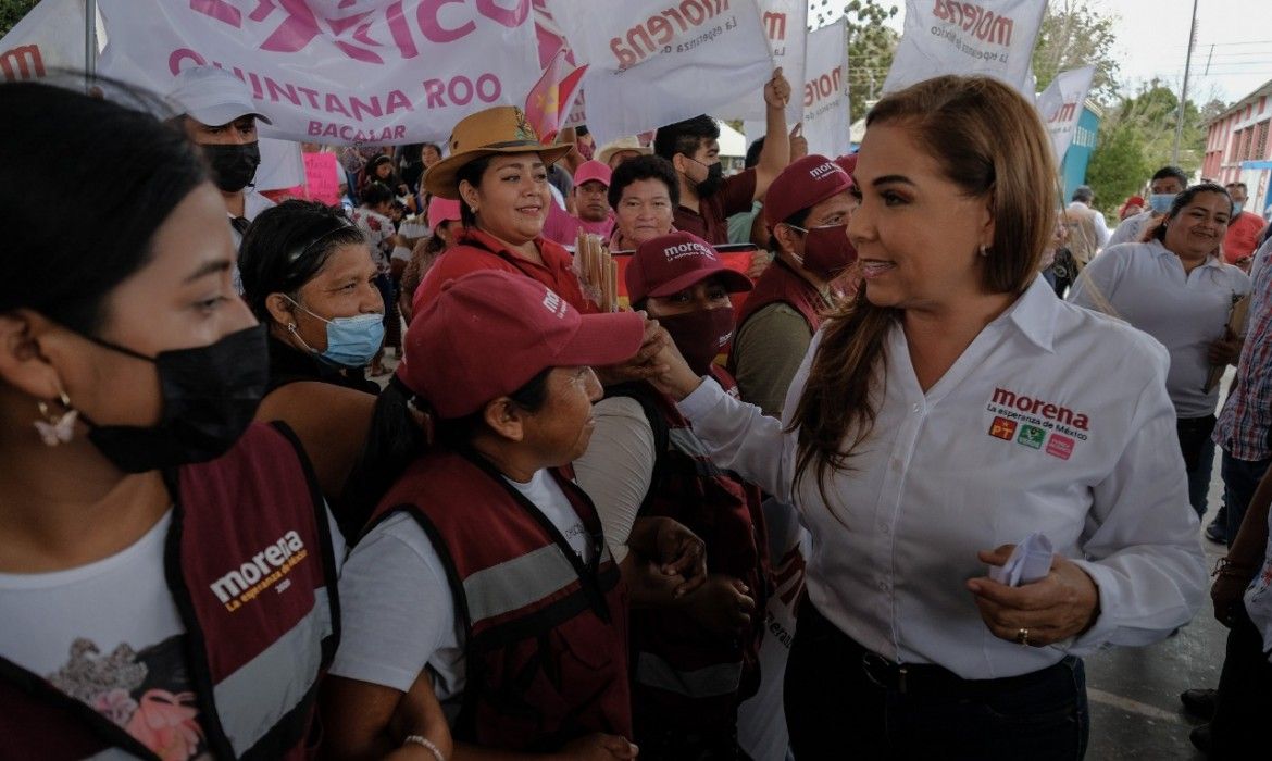 En Bacalar, Mara Lezama llama a construir una democracia verdadera y un gobierno para el pueblo